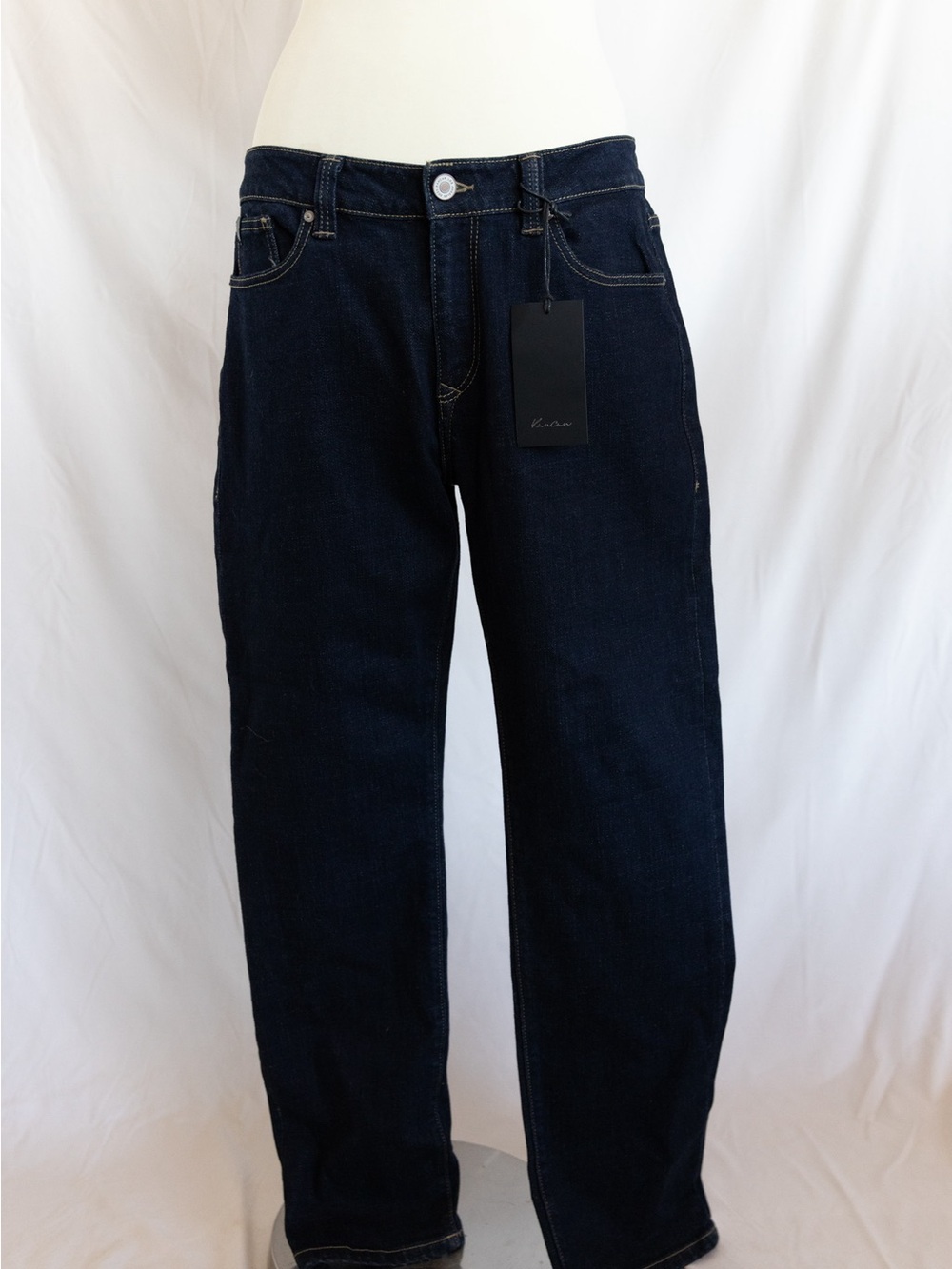 KanCan Men's Navy Straight-Leg Jeans